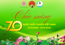 Thắm thiết tình cảm tri ân Ngày Thầy thuốc Việt Nam 27/02