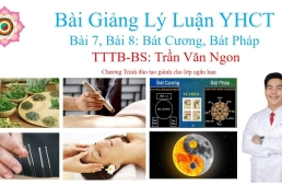 Bài Giảng Lý Luận YHCT Bài 7, Bài 8:  Bát Cương, Bát Pháp - TTTB- Bác Sĩ Trần Văn Ngon