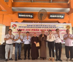 Chi hội Nam Y Sóc Trăng lan tỏa yêu thương tại Tịnh xá Ngọc Châu Như – Hành trình của những trái tim nhân ái